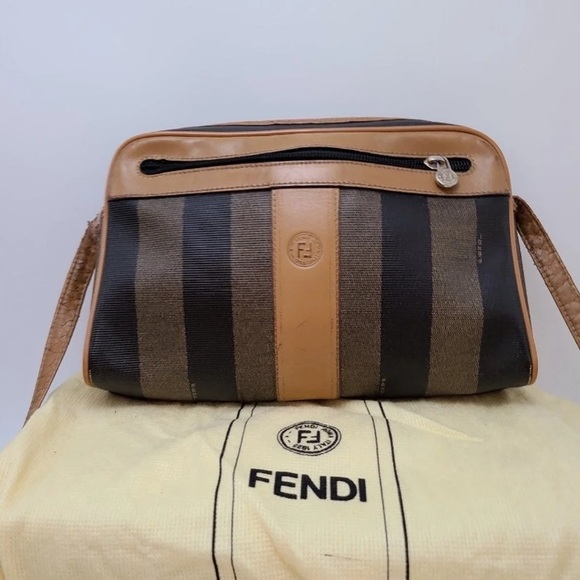 fendi black camera bag